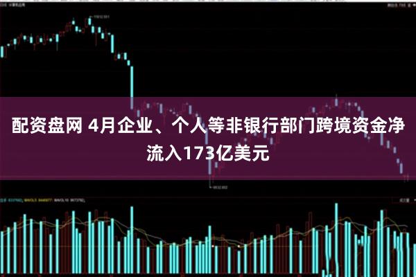 配资盘网 4月企业、个人等非银行部门跨境资金净流入173亿美元
