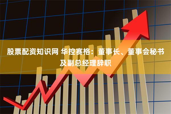股票配资知识网 华控赛格：董事长、董事会秘书及副总经理辞职